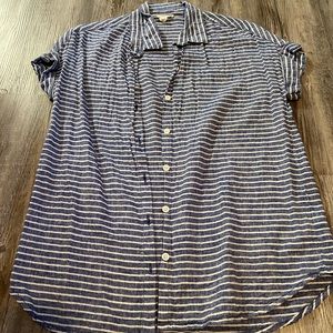 BeachLunchLounge Striped Button Down